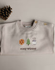 GOTS Organic Family Sweatshirt - Oatmilk - Cosy Winter