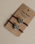 Hair Ties - Leo Hearts - Pack of 2