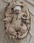 Organic Teddy Overall - Cream - SALE