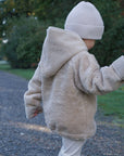 Organic Teddy Jacket - Cream - SALE