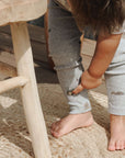 Organic Rib Leggings - Little Farm - SALE
