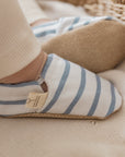 Vegan Shoes - Blue Striped