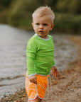 Sustainable Swimshort - Bright Orange