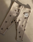 Organic Rib Leggings - Leo