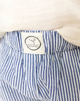 Organic Lounge Pants - Navy Striped
