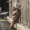 Organic Teddy Overall - Mocha - SALE