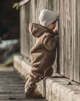 Organic Teddy Overall - Mocha - SALE