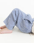 Organic Lounge Pants - Navy Striped