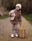 Organic Teddy Jacket - Mocha - SALE