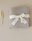 Organic Muslin Swaddle - Caramel - 120x120cm - SALE