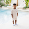 Organic Coconut Summer Knit Shirt - Sand