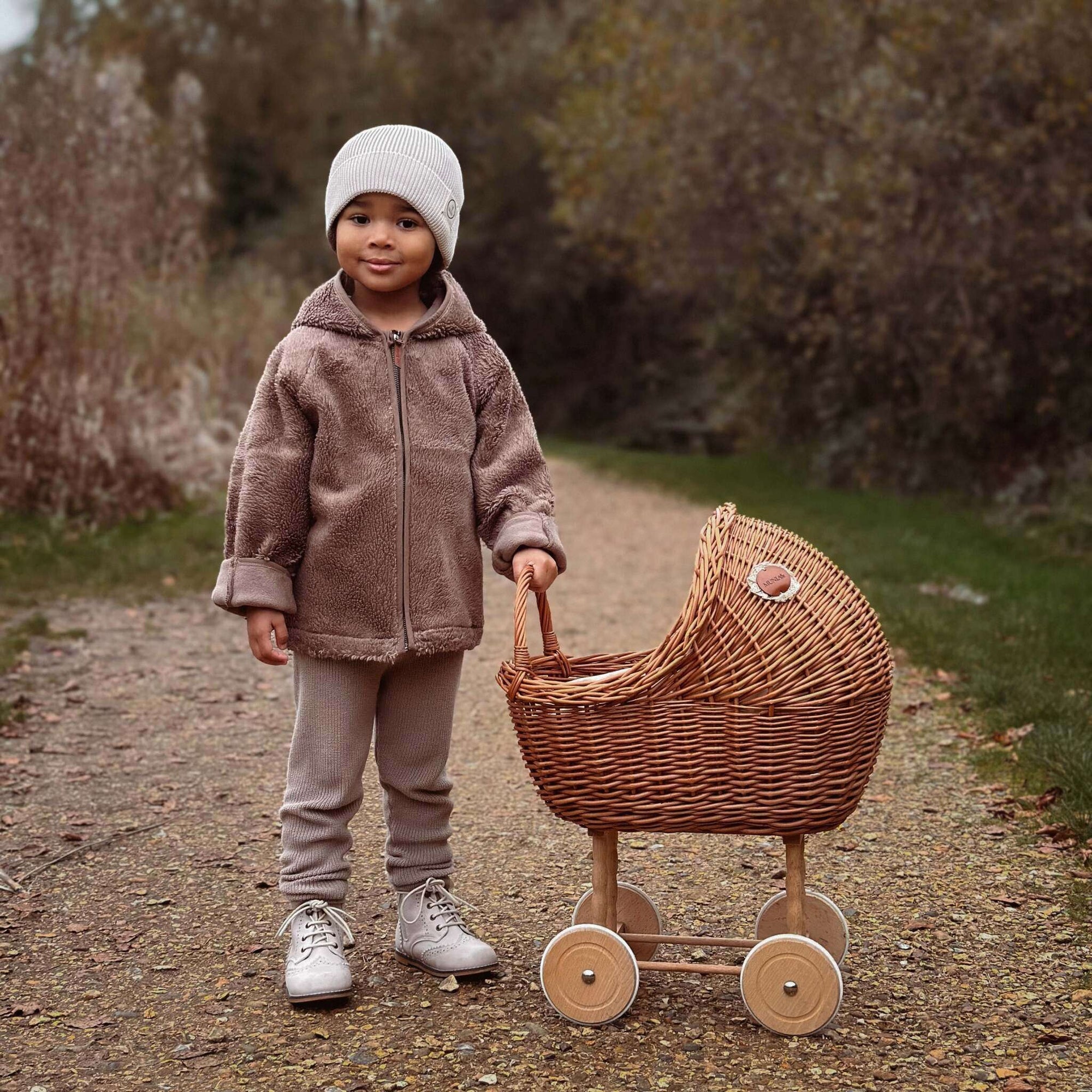Organic Teddy Jacket - Mocha - SALE