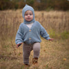 Organic Knit Balaclava - Dusty Blue