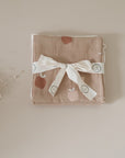 Organic Muslin Swaddle Set - Pure Apple/Sand - SALE