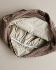Organic Teddy Mum Bag - Mocha - SALE
