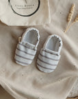 Vegan Shoes - Caramel Striped