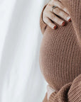 Organic Knit Pulli - MUM - Walnut - SALE - OVERSIZE FIT