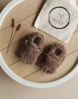 Organic Teddy Shoes - Mocha - SALE