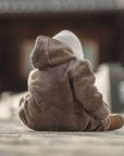 Organic Teddy Overall - Mocha - SALE