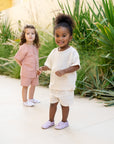 Organic Muslin Shorts - Sand