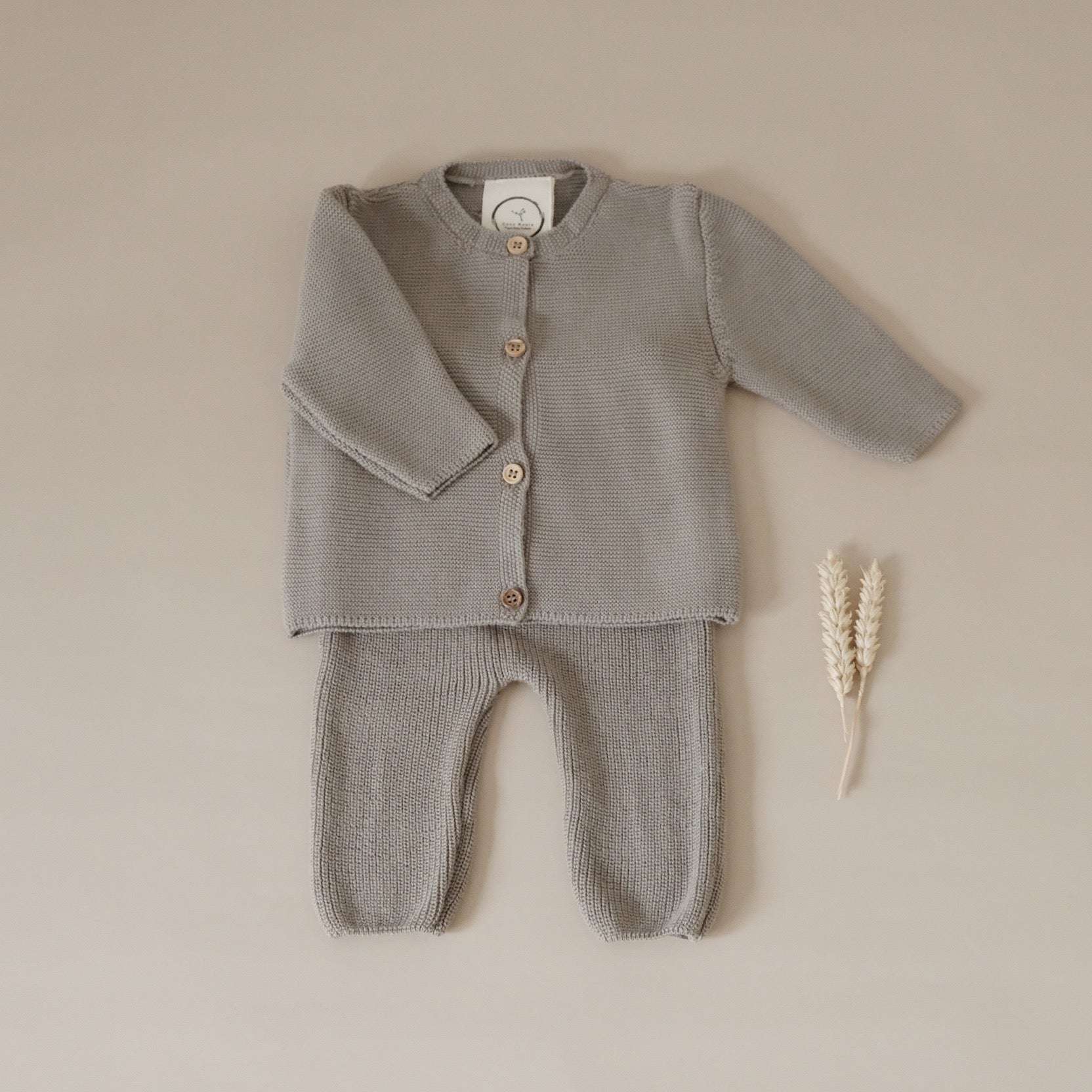 My First Organic Set - Khaki - SALE