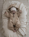 Organic Teddy Overall - Cream - SALE