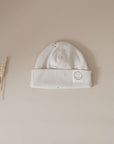 Organic Rib Beanie - Wildflowers