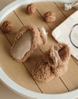 Teddy Booties - Caramel