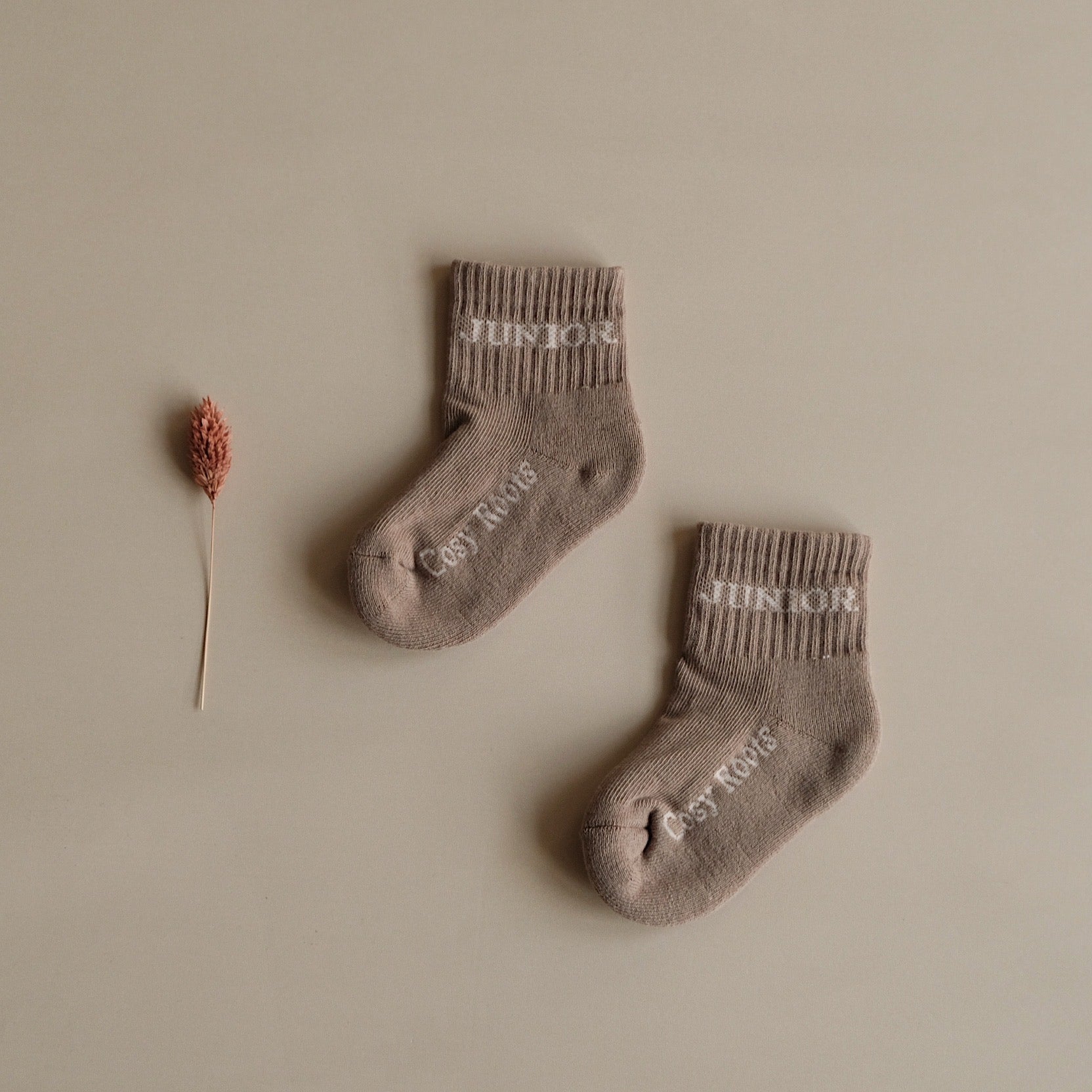 Organic Junior Socks - Oatmilk