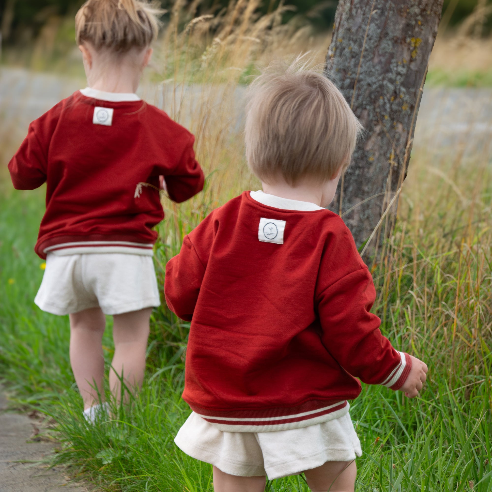 Family Sweatshirt - Vintage Red - SALE