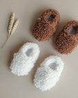 Vegan Shoes - Isii_bla X Cosy Roots - Teddy Shoes - Milk 