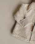 Organic Teddy Jacket - Cream - SALE