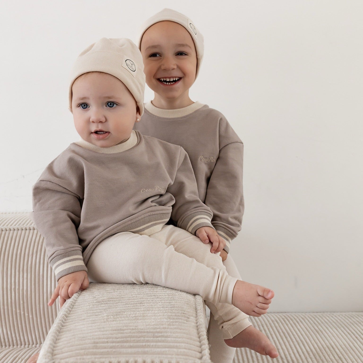 Family Sweatshirt - Caramel - SALE