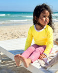 Sustainable UV Shirt - Bright Yellow (UV STANDARD 801)
