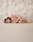 Organic Muslin T-Shirt - Dusty Rose
