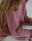 Organic Knit Pulli - MUM - Dusty Rose - REGULAR FIT