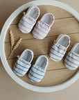 Vegan Shoes - Blue Striped