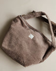 Organic Teddy Mum Bag - Mocha - SALE