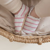 Vegan Shoes - Pink Striped