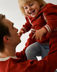 Family Sweatshirt - DAD - Vintage Red - SALE