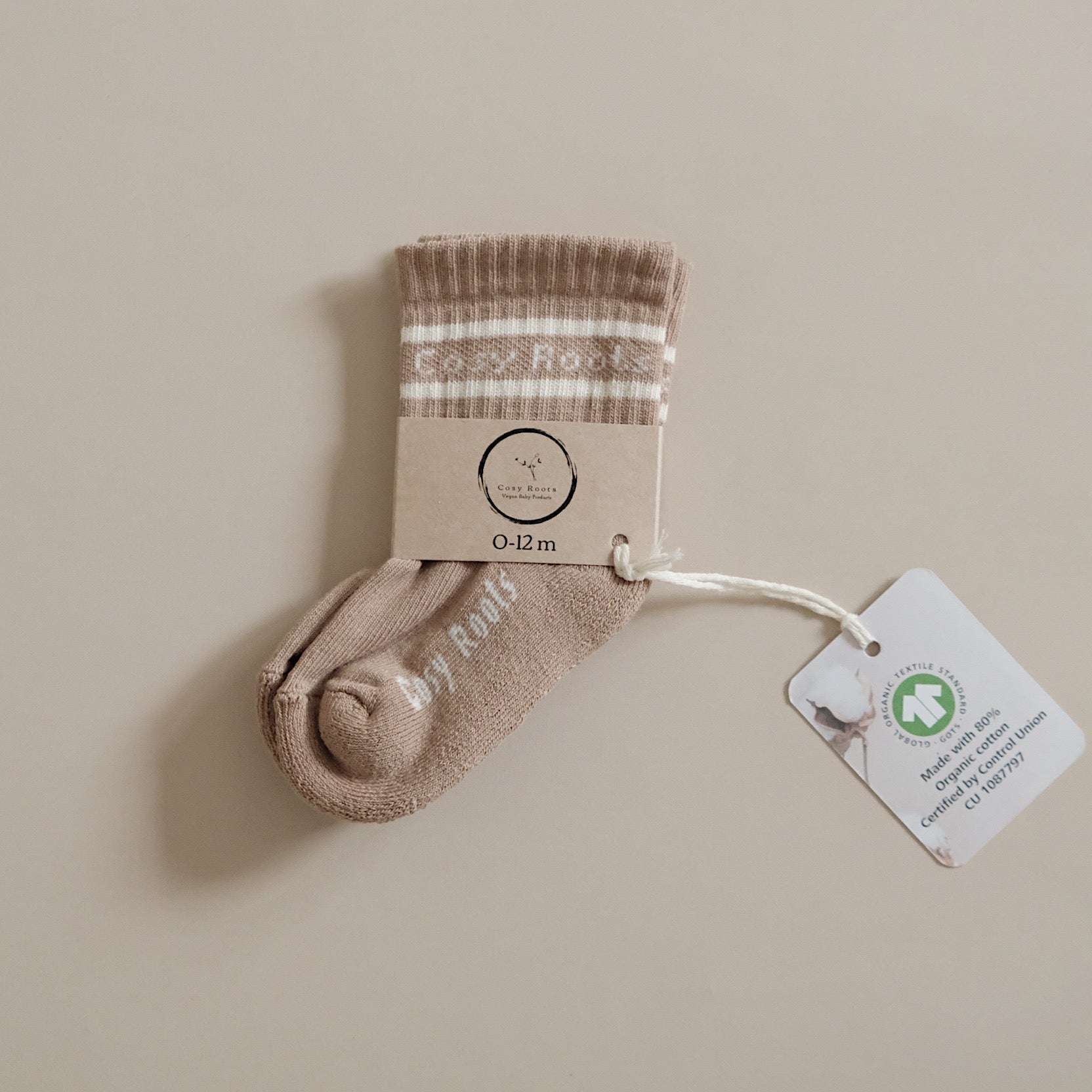 Organic Socks - Walnut - SALE