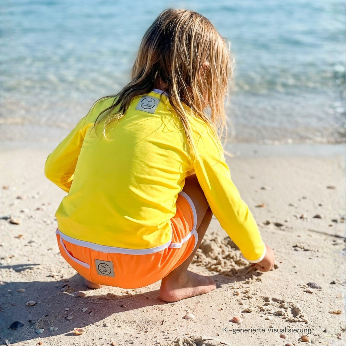 Sustainable UV Shirt - Bright Yellow (UV STANDARD 801)