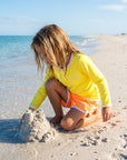 Sustainable UV Shirt - Bright Yellow (UV STANDARD 801)