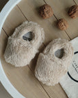 Organic Teddy Shoes - Cream - SALE