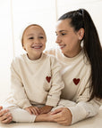 Family Sweatshirt - MUM - Sand