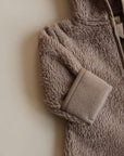 Organic Teddy Overall - Mocha - SALE