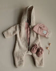 Organic Teddy Overall - Cream - SALE