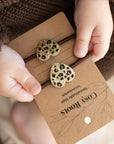 Hair Ties - Leo Hearts - Pack of 2