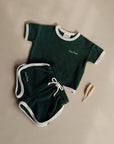 Organic Terry Shirt - Vintage Green