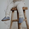 Vegan Shoes - Dusty Blue - Earth Collection